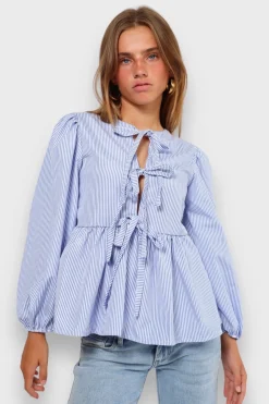 Meet Me There Blouses|Angel Blouse Striped