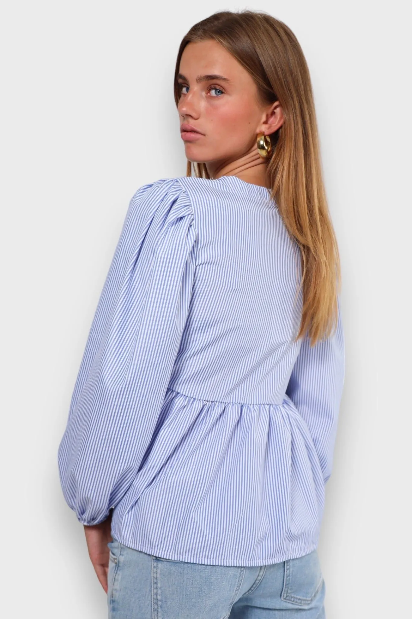 Meet Me There Blouses|Angel Blouse Striped