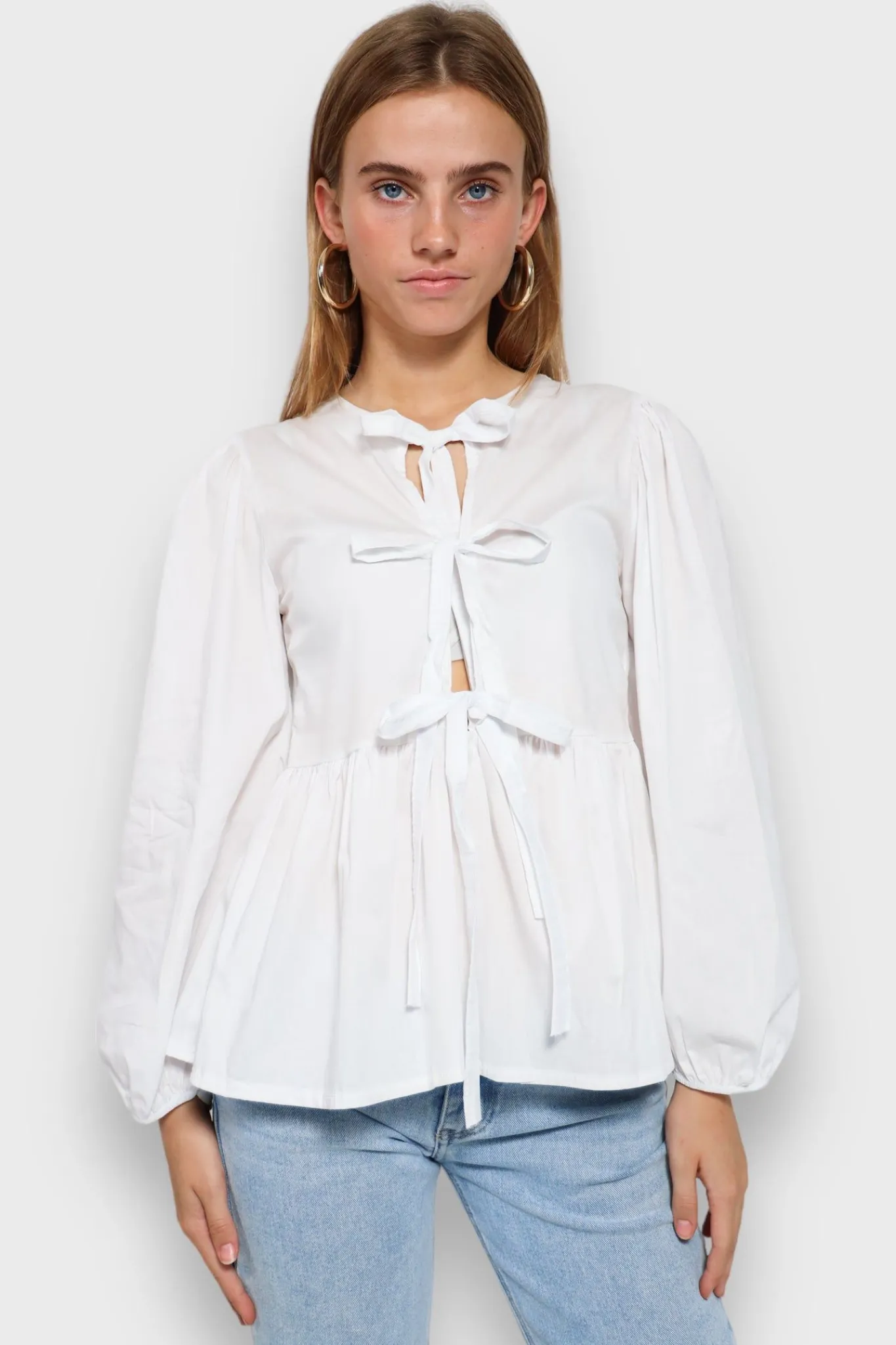Meet Me There Blouses|Angel Blouse White