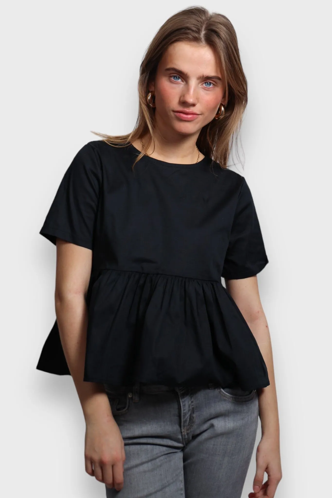 Meet Me There Tops|Belle Blouse Black