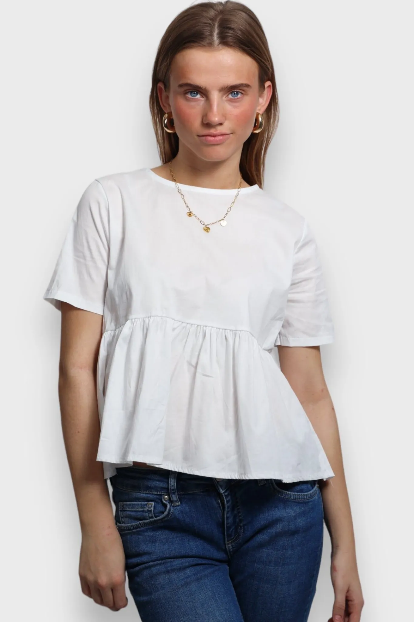 Meet Me There Blouses|Belle Blouse White