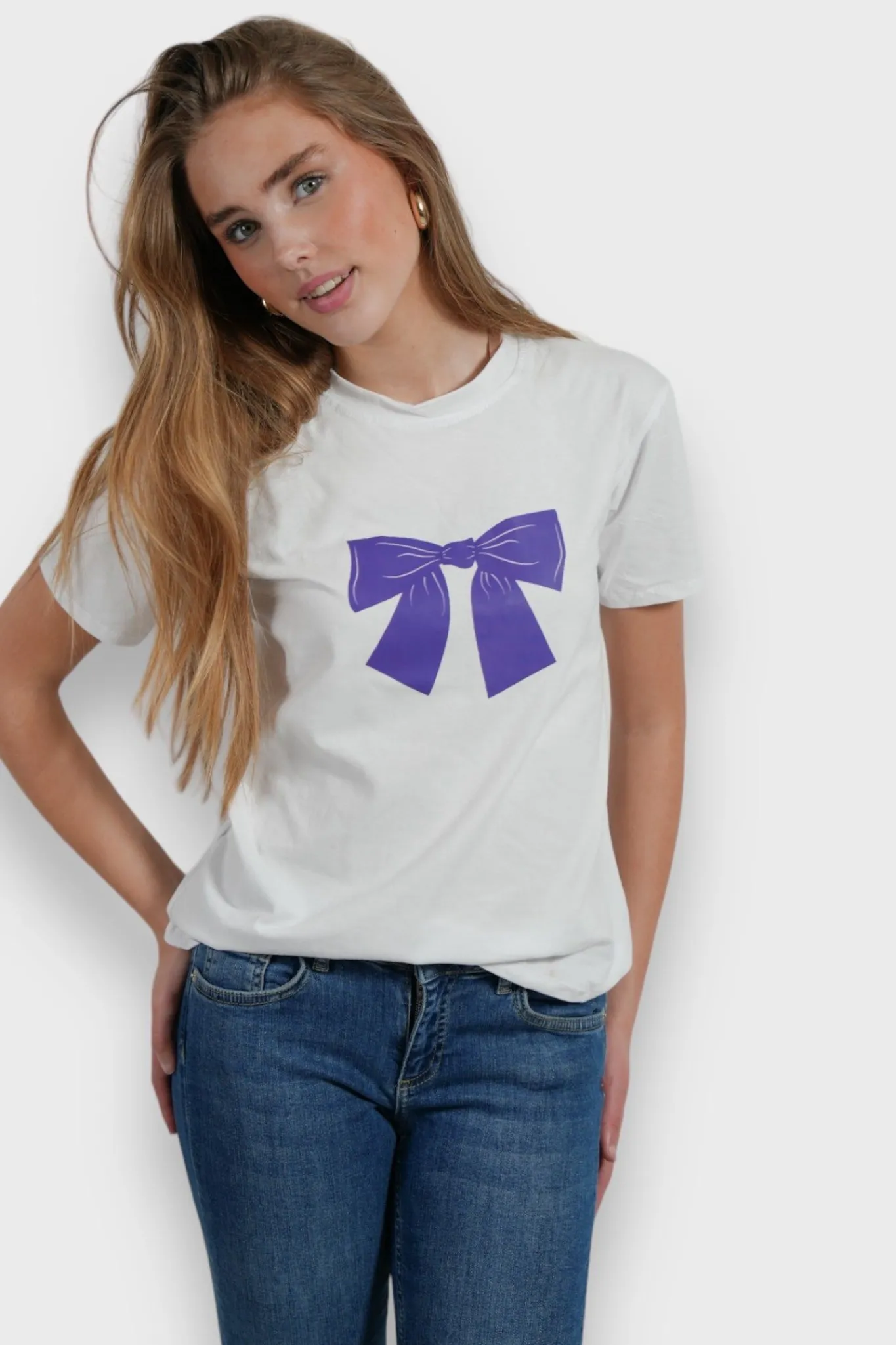 Meet Me There Tops|Bow T-Shirt