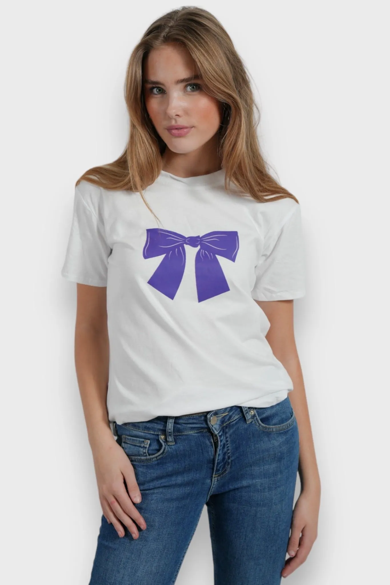 Meet Me There Tops|Bow T-Shirt