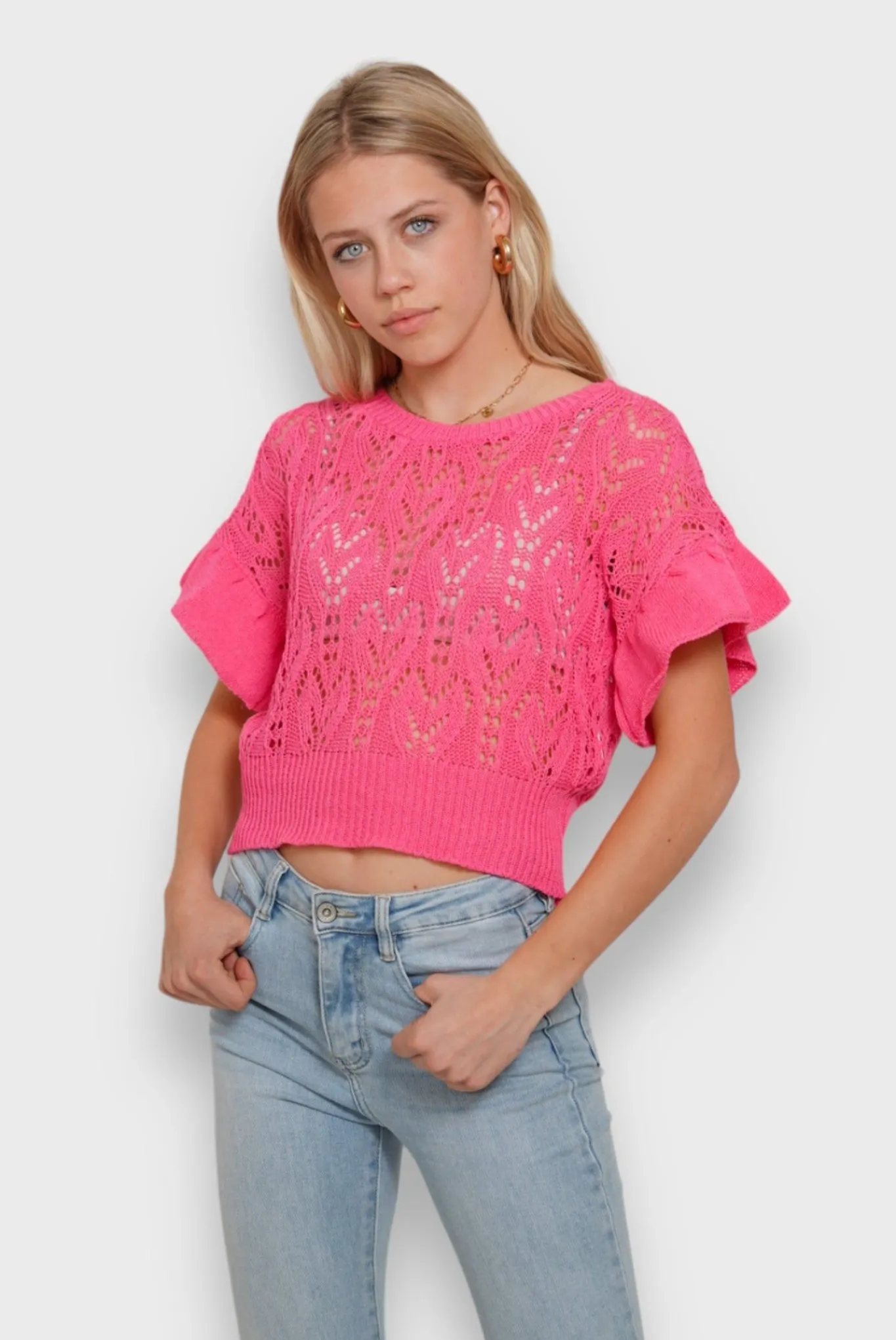 Meet Me There Tops|Cannes Top Pink