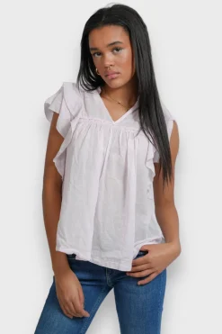 Meet Me There Blouses|Flora Blouse Baby Pink