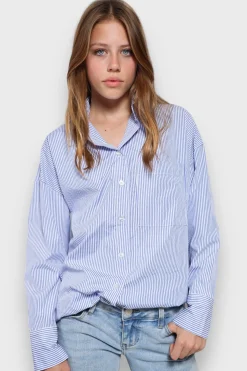 Meet Me There Tops|Get Cozy Blouse Blue