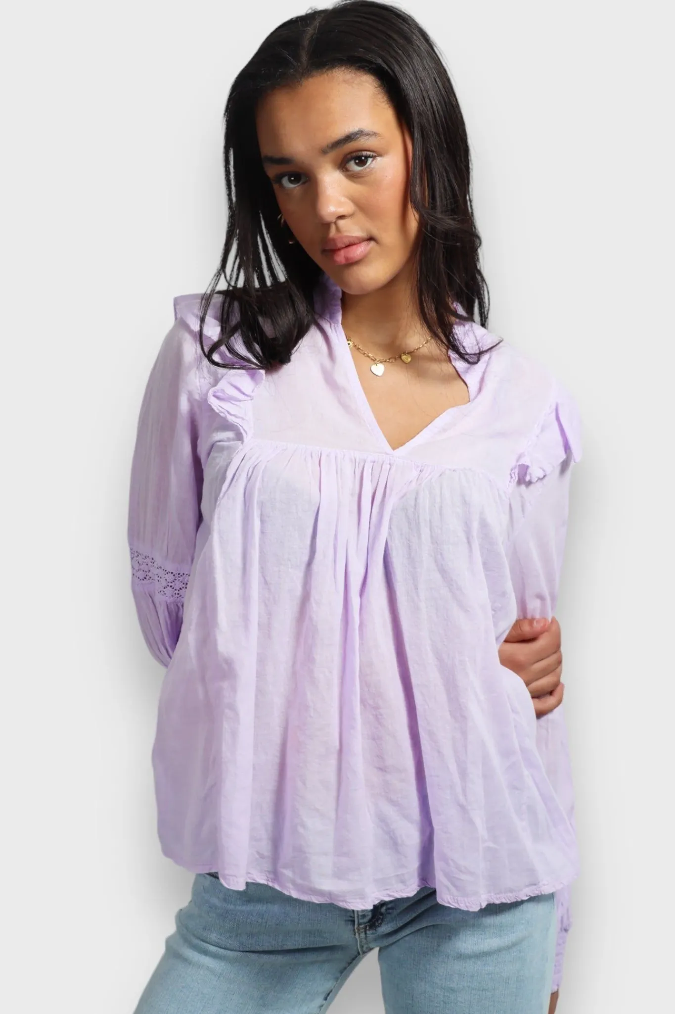 Meet Me There Tops|Glory Blouse Lilac