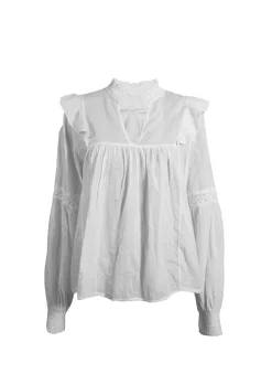 Meet Me There Blouses|Glory Blouse White