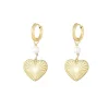 Meet Me There Jewelery|Heart Of Gold Earrings