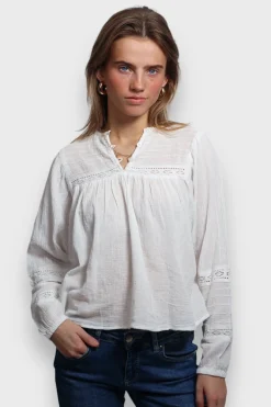 Meet Me There Tops|Ibiza Blouse White