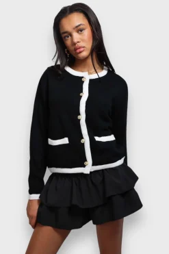 Meet Me There Cardigans And Sweaters|Jolie Cardigan Black
