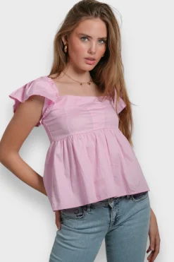 Meet Me There Blouses|June Blouse Pink