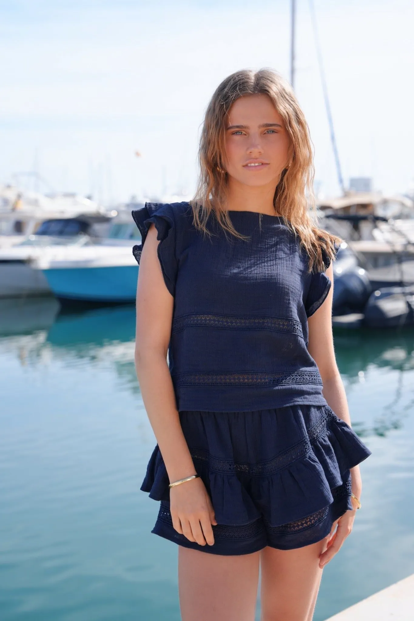 Meet Me There Skirts|Junies Short Navy