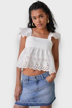 Meet Me There Tops|Lily Top White