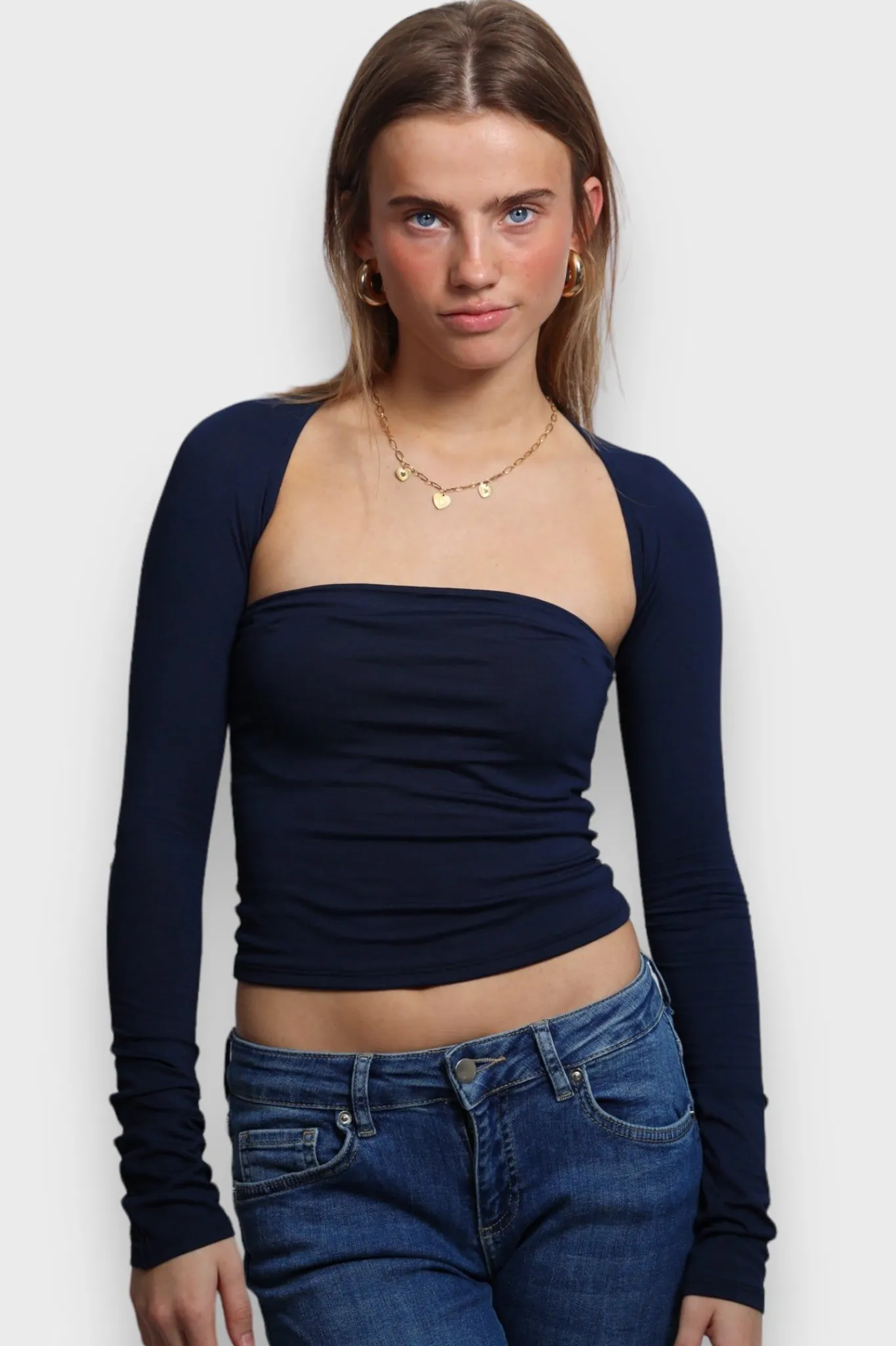 Meet Me There Tops|Loua Top Navy