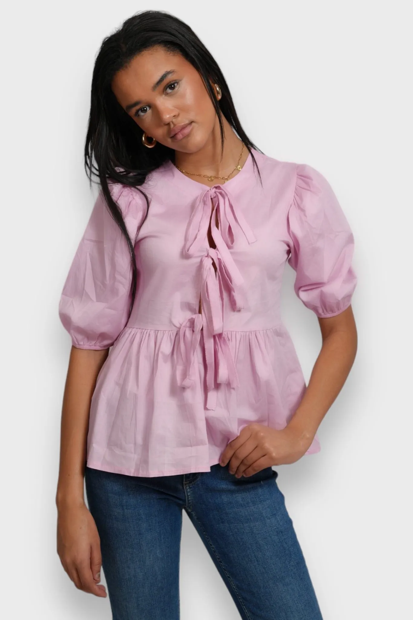 Meet Me There Tops|Lovely Blouse Pink