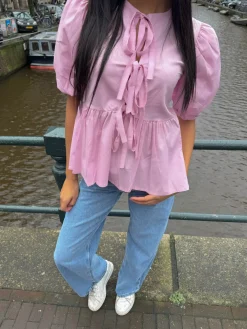 Meet Me There Tops|Lovely Blouse Pink