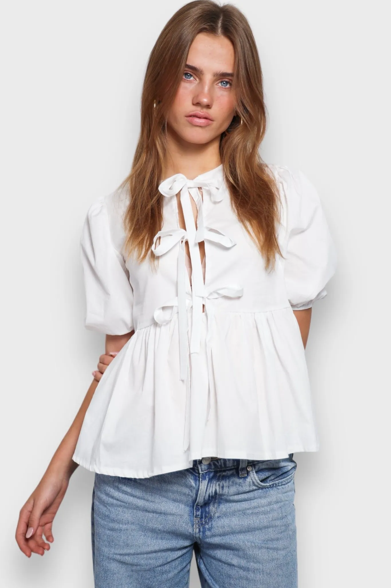 Meet Me There Blouses|Lovely Blouse White