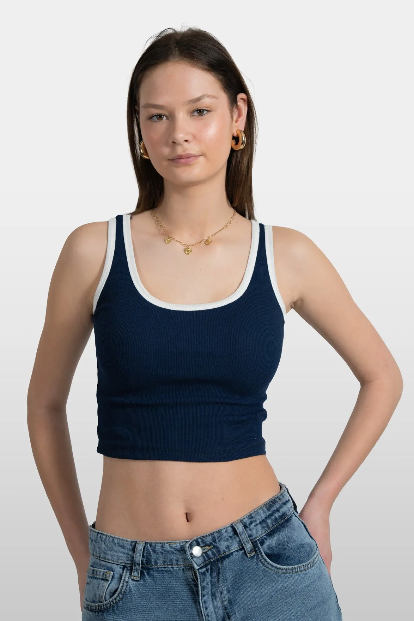 Meet Me There Tops|Lulu Top Navy