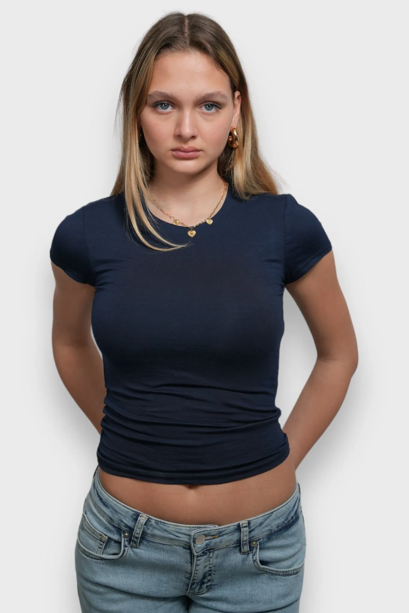 Meet Me There Tops|Macy Top Navy