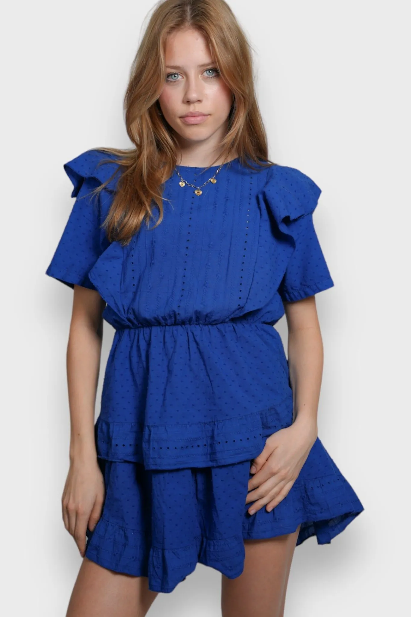 Meet Me There Dresses|Mallorca Dress Cobalt