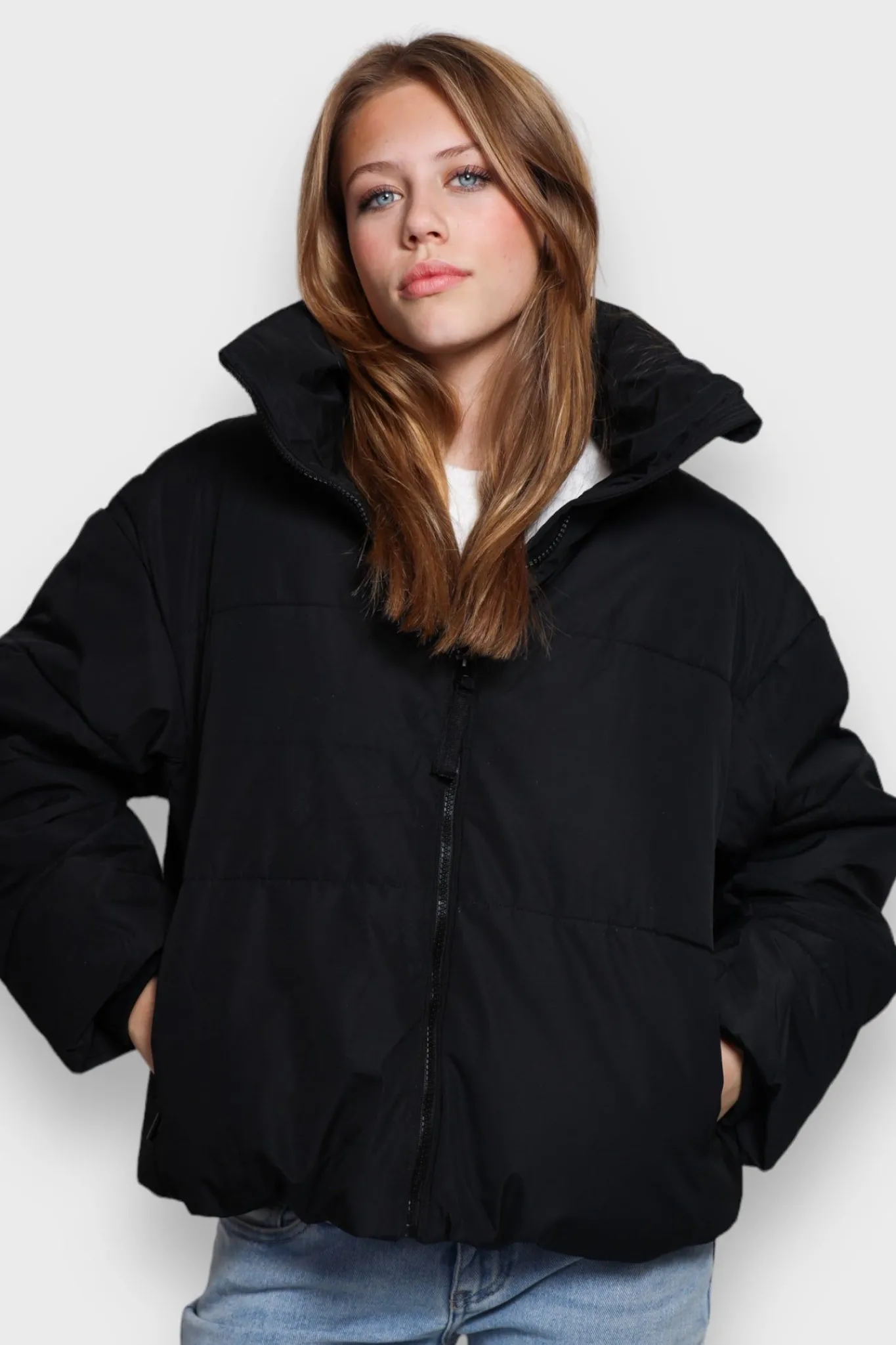 Meet Me There Jacks|Puffer Jacket Black