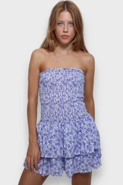 Meet Me There Dresses|Rosy Dress Blue