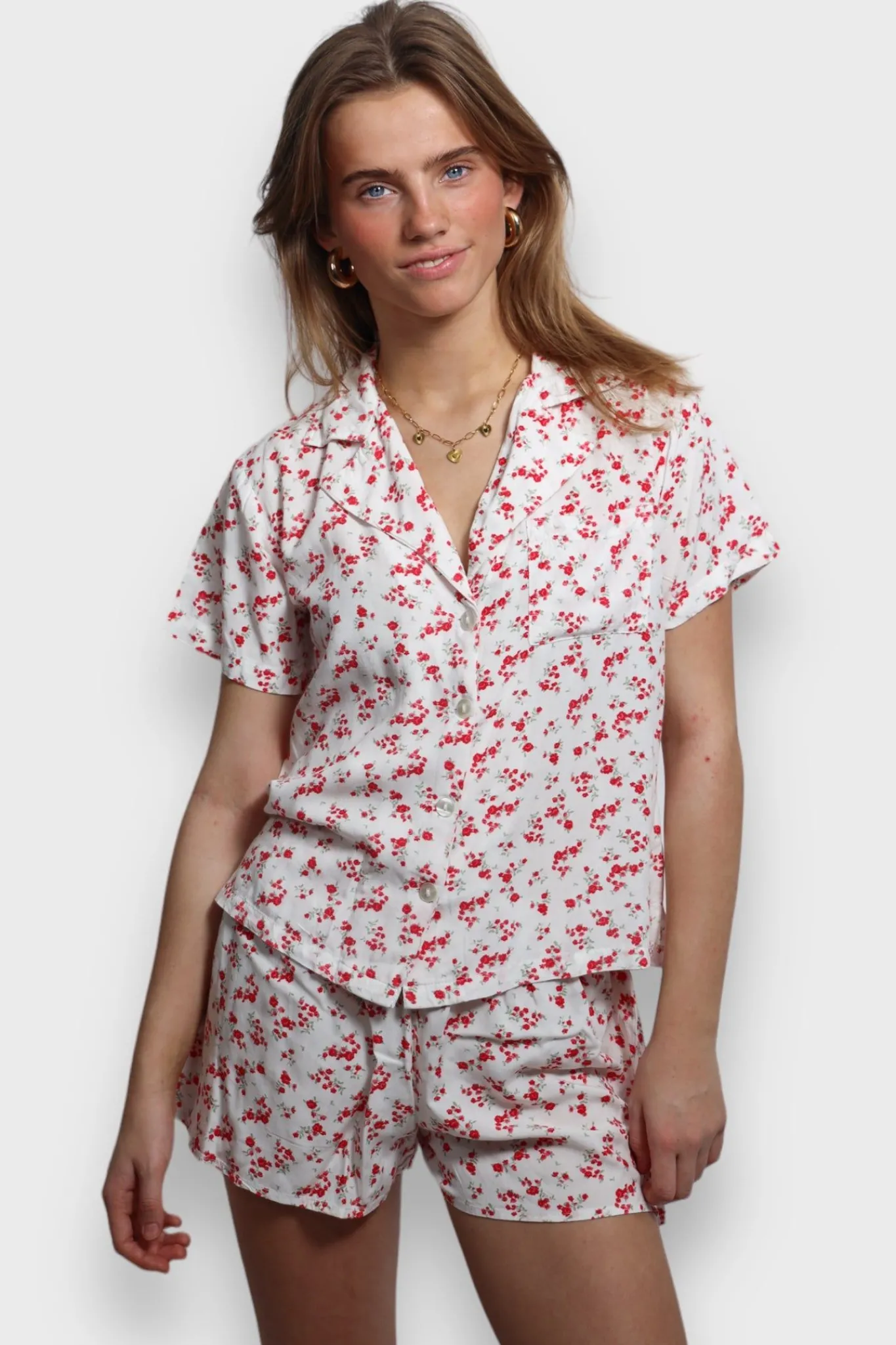 Meet Me There Loungewear|Rosy Pajamas