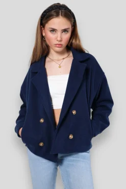 Meet Me There Jacks|Scandi Coat Blue
