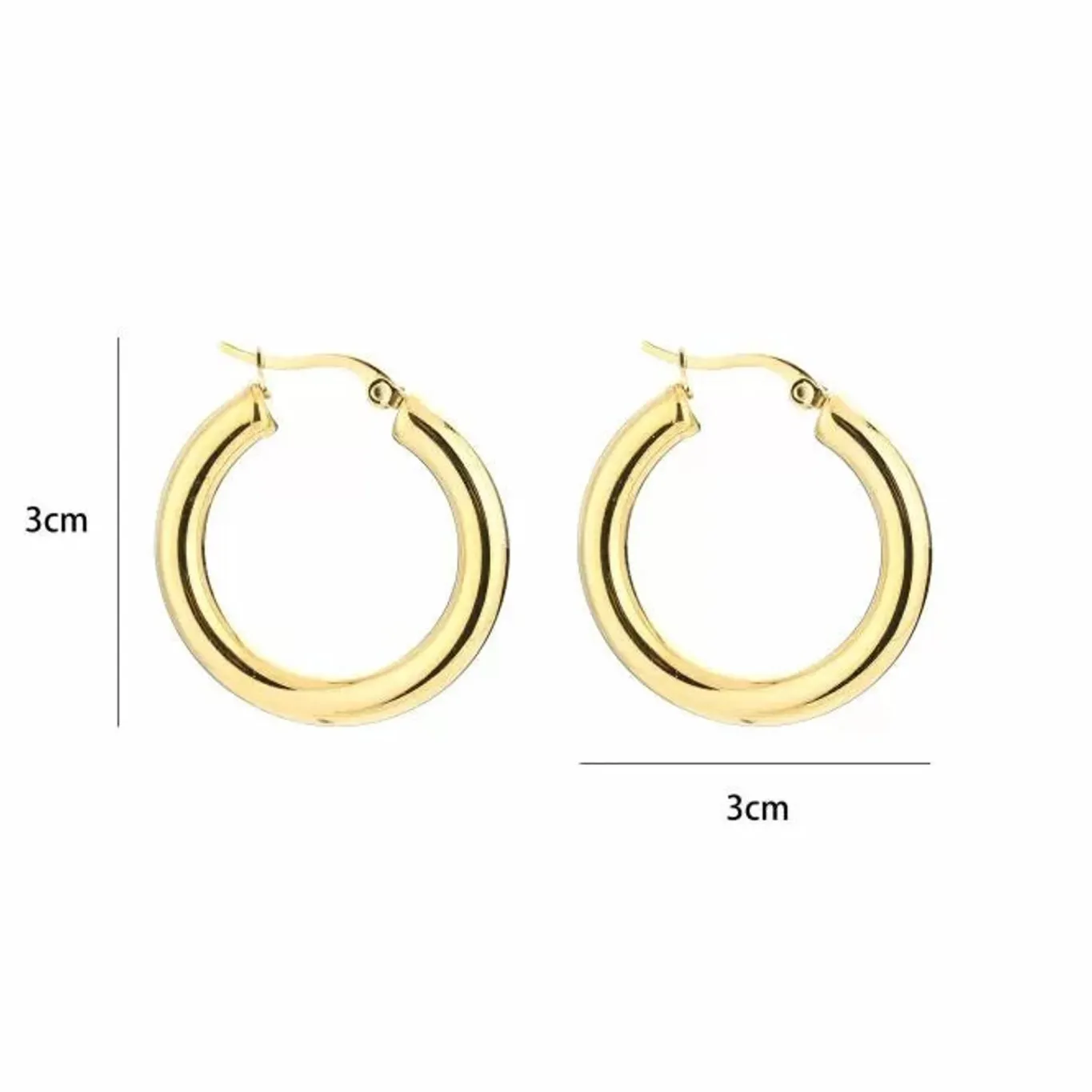 Meet Me There Jewelery|Small Hoop Earrings