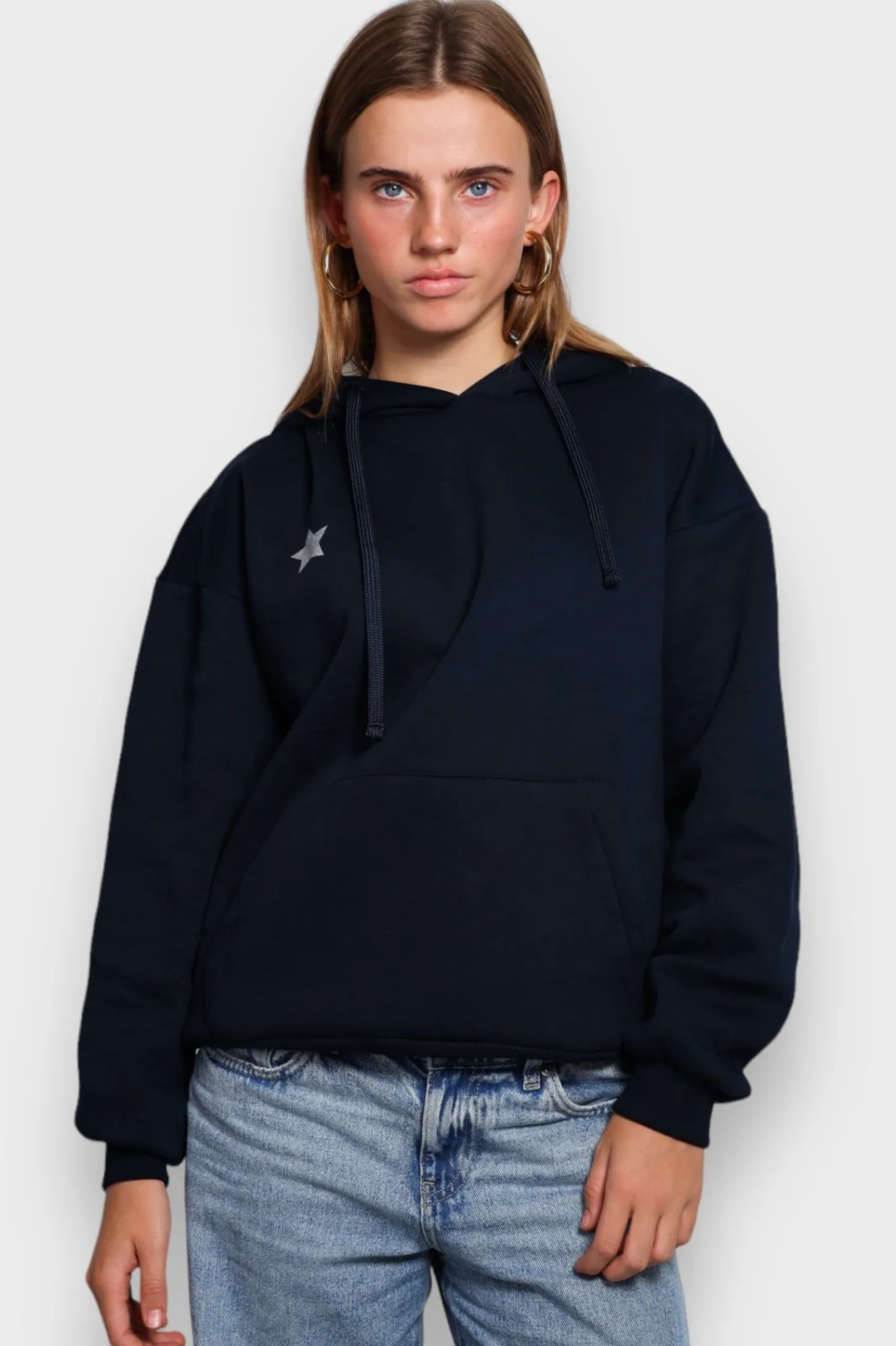 Meet Me There Cardigans And Sweaters|Stargirl Hoodie Navy