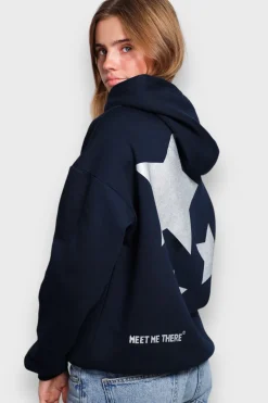 Meet Me There Hoodies And Sweaters|Stargirl Hoodie Navy