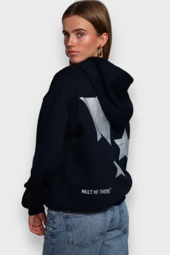Meet Me There Hoodies And Sweaters|Stargirl Hoodie Navy