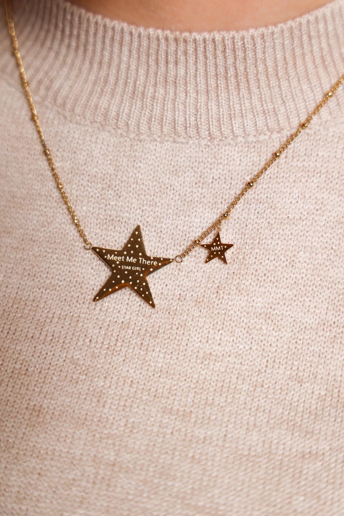 Meet Me There Jewelery|Stargirl Necklace Gold