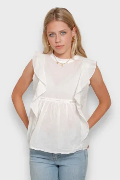 Meet Me There Blouses|Stella Blouse White